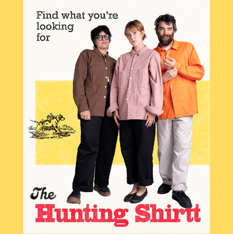 Hunting Shirtt Orange Cotton Ripstop