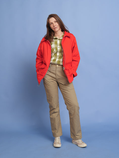 The Red Zip Jacket