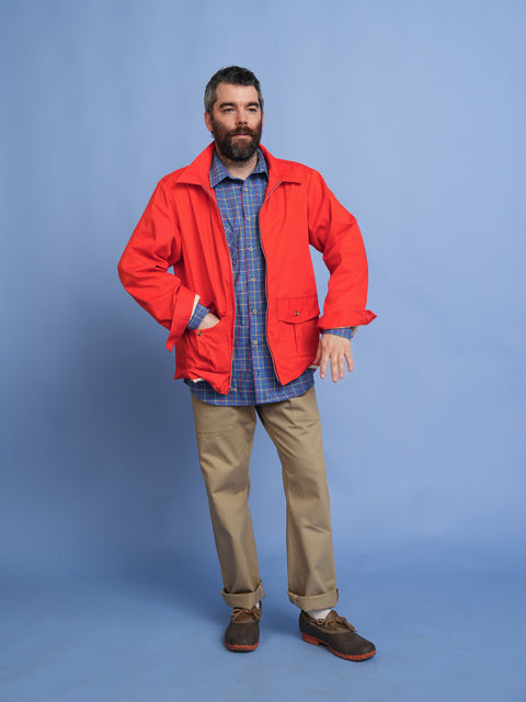 The Red Zip Jacket