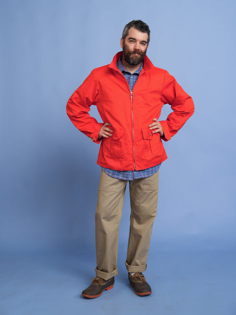The Red Zip Jacket