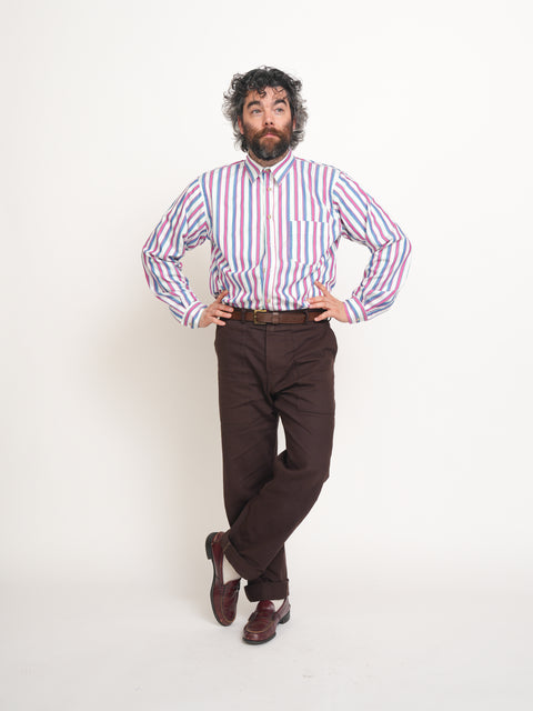 Striped Button Up Shirt